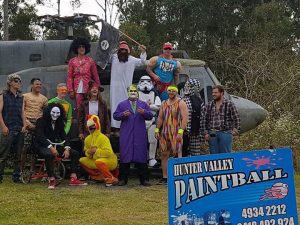 Paintball Super Hero Party